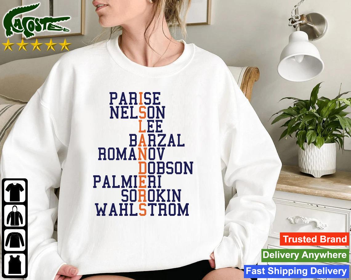 Original Islanders Parise Nelson Lee Barzal Romanov Dobson Palmieri Sorokin Wahlstrom Sweatshirt