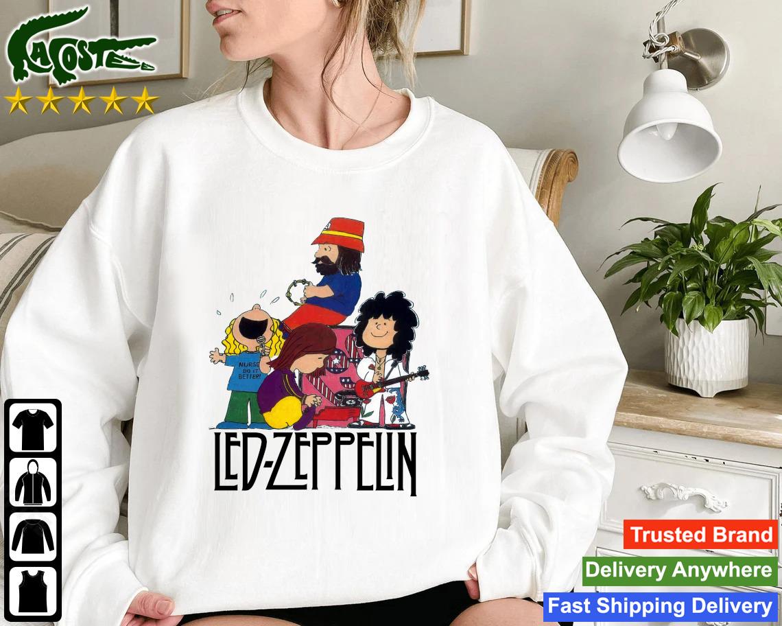 Original Led Zeppelin Band The Peanuts Sweatshirt