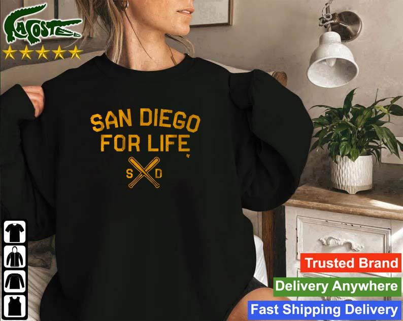 San Diego Padres For Life Baseball T-s Sweatshirt