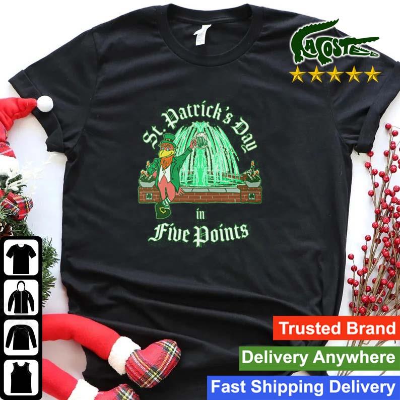 St Patrick’s Day In Five Points T-shirt