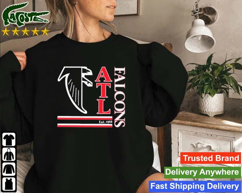 Taylor Heinicke Wearing Atlanta Falcons Est 1966 Sweatshirt