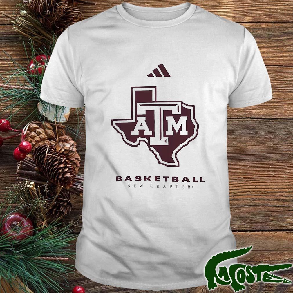 Texas A&m Aggies Adidas Basketball New Chapter T-s t-shirt