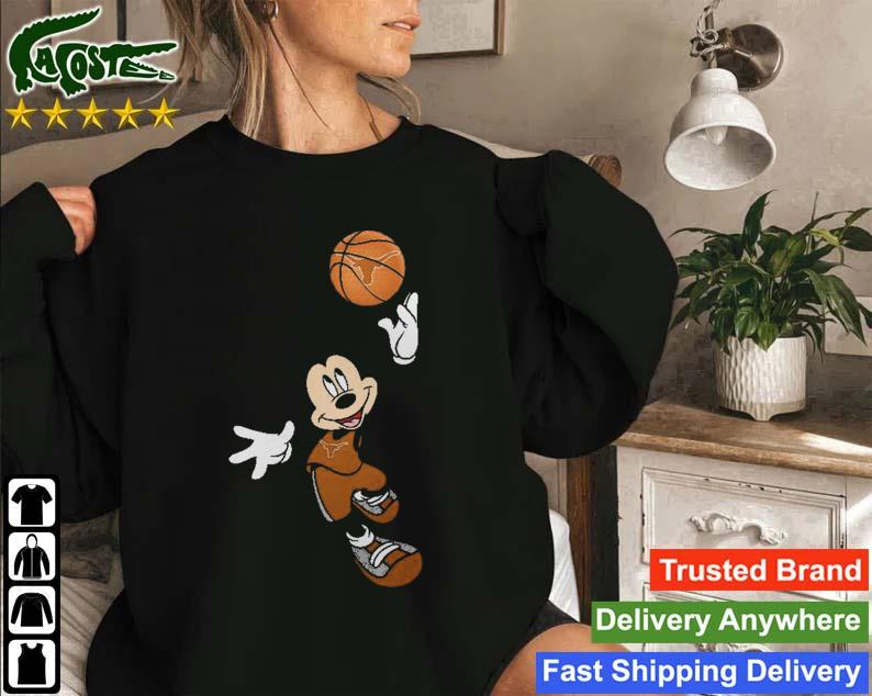 Texas Longhorns Mickey Mouse March Madness 2023 Sweatshirt