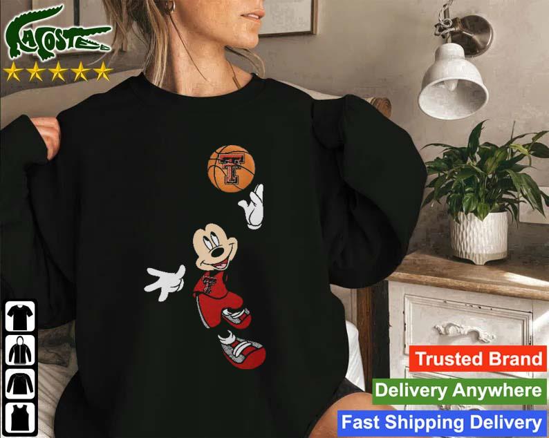 Texas Tech Red Raiders Mickey Mouse March Madness 2023 Sweatshirt