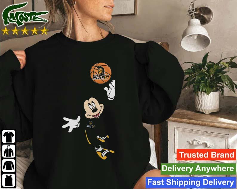 Unc Greensboro Spartans Mickey Mouse March Madness 2023 Sweatshirt