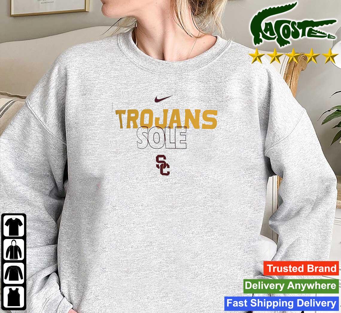 Usc Trojans Nike On Court T-s Mockup Sweatshirt