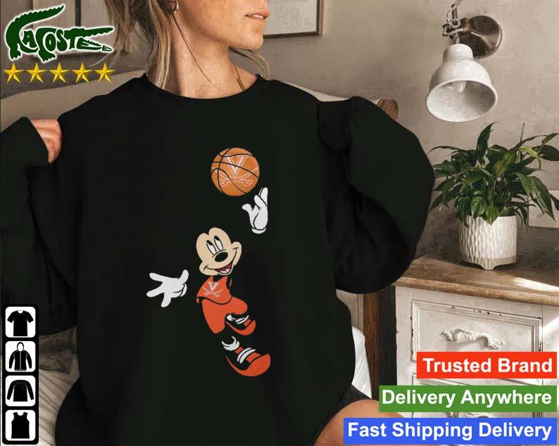 Virginia Cavaliers Mickey Mouse March Madness 2023 Sweatshirt