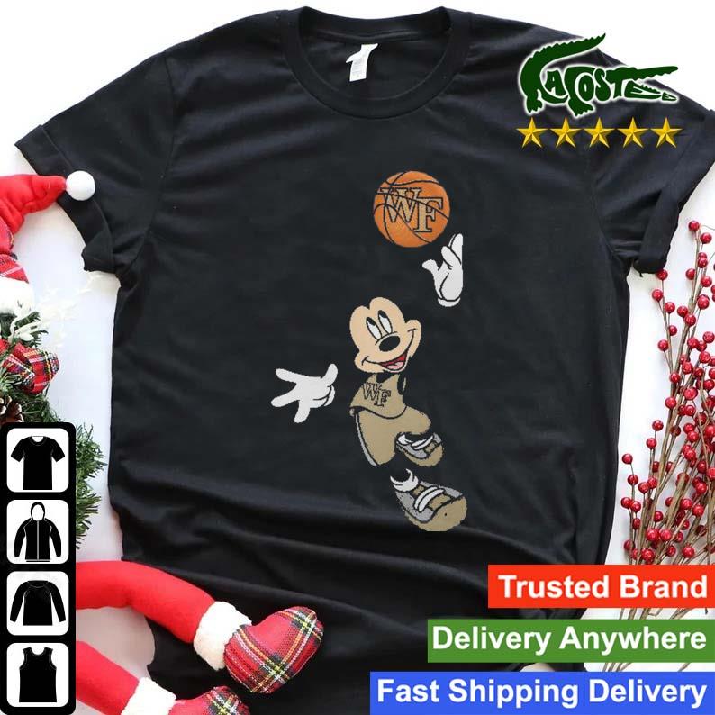 Wake Forest Demon Deacons Mickey Mouse March Madness 2023 Sweats Shirt