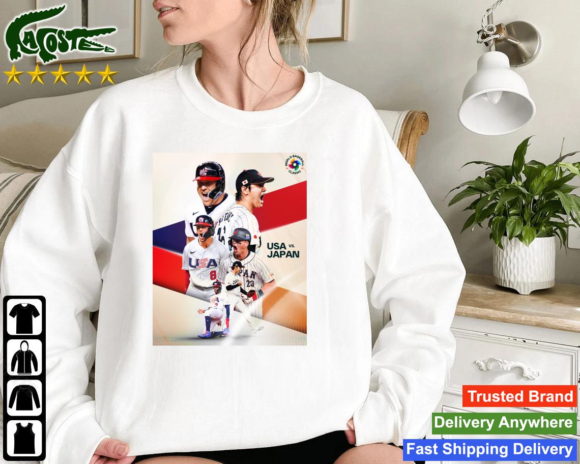 Will Team Usa Repeat Or Will Team Japan Go Undefeated For Its 3rd World Baseball Classic Sweatshirt
