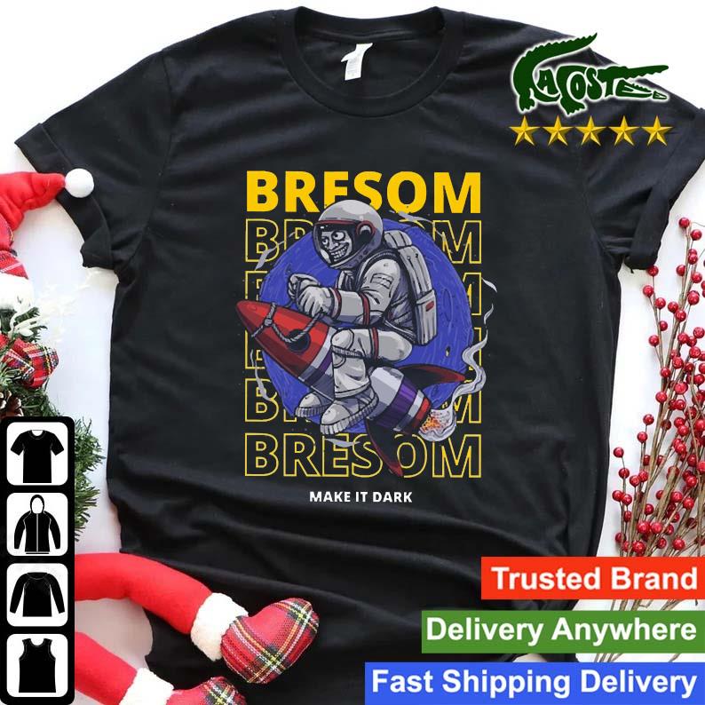 Bresom Make It Dark Astronaut Sweats Shirt