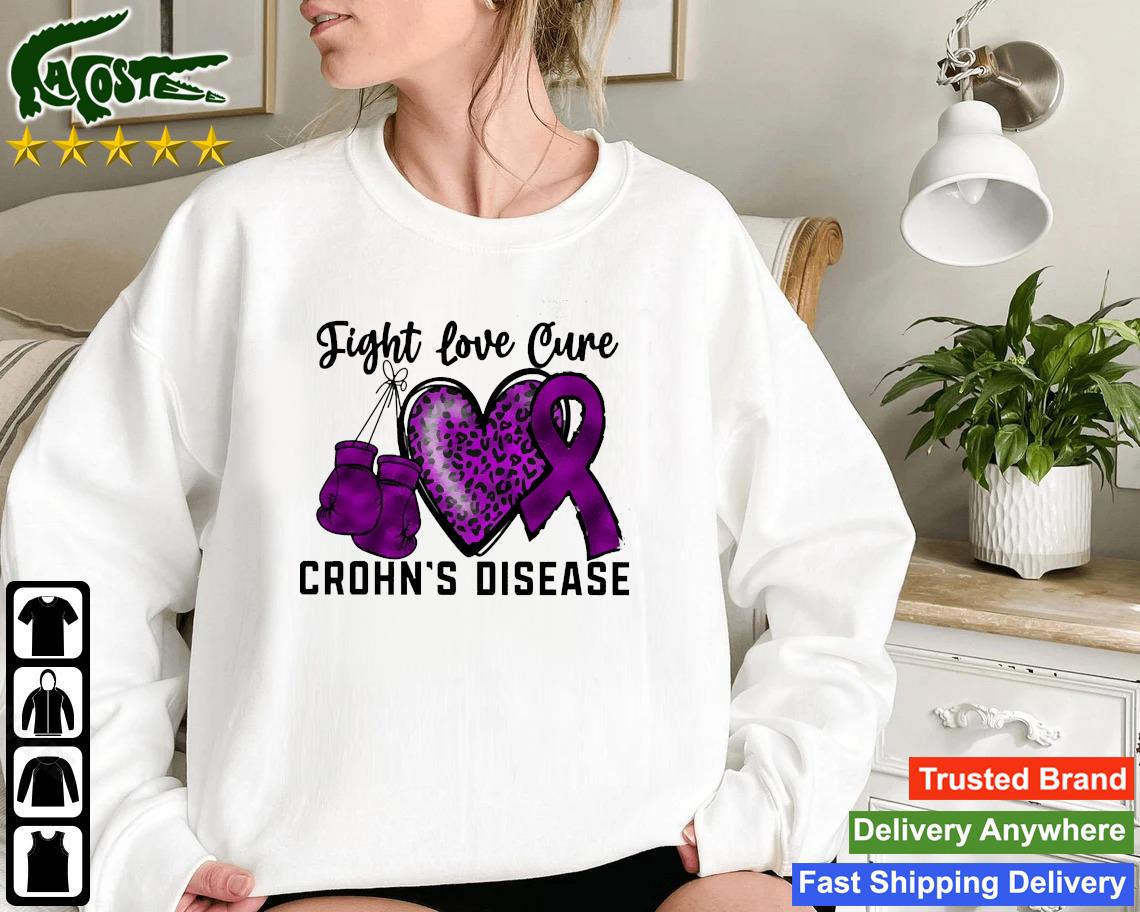Fight Love Cure Crohn's Disease Sweatshirt