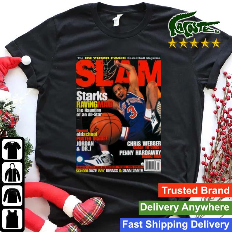 Jalen Brunson Slam Cover 3 John Starks Sweats Shirt