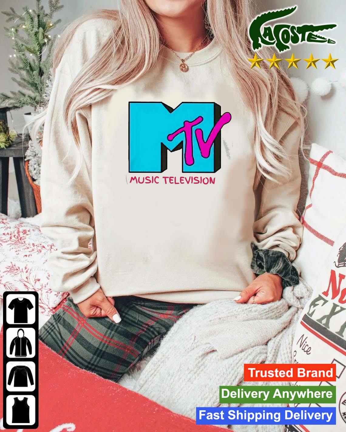 Mtv Music Television Sweats Mockup Sweater
