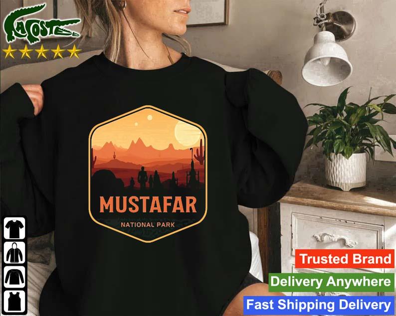 Mustafar National Park Hiking Camping Souvenir Sweatshirt