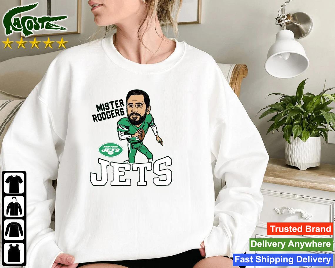 Original Aaron Rodgers New York Jets Caricature Sweatshirt