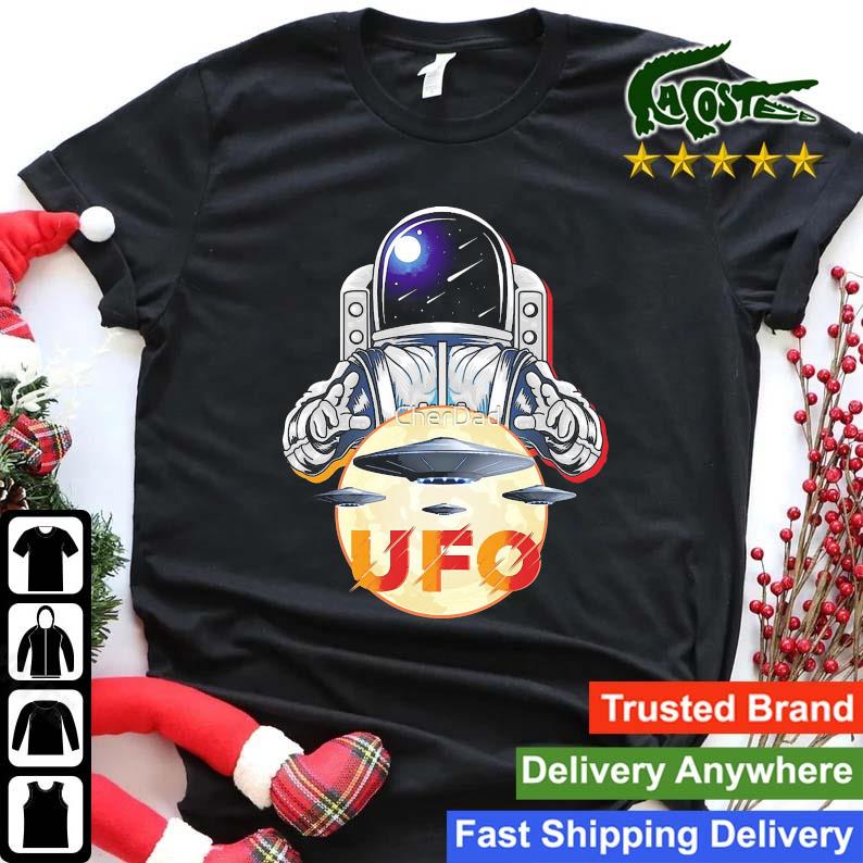 Original Alien Ufo Ancient Astronaut And Moon Night Sweats Shirt
