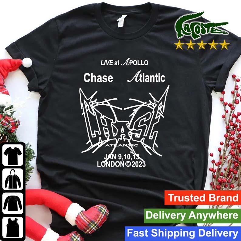 Original Chase Atlantic Merch Chase Atlantic Live At Apollo Sweats Shirt