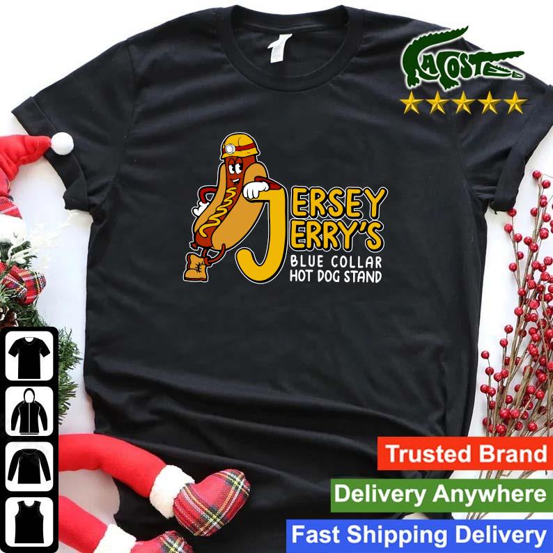 Original Jersey Jerry's Blue Collar Hot Dog Stand Sweats Shirt
