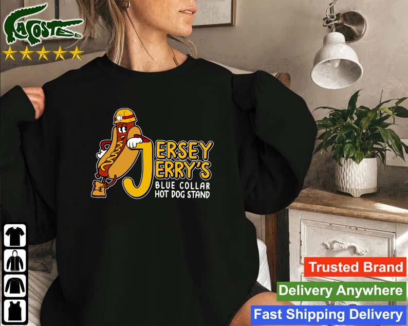 Original Jersey Jerry's Blue Collar Hot Dog Stand Sweatshirt