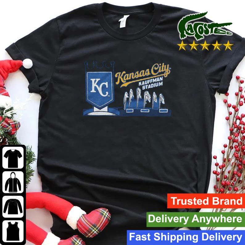 Original Kansas City Kauffman Stadium Sweats Shirt