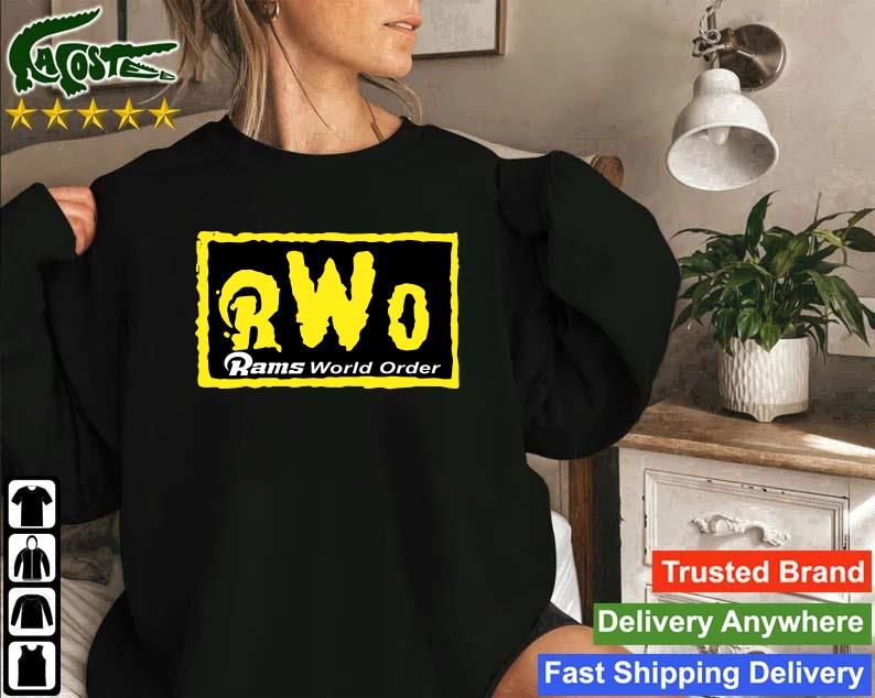 Original R W O Rams World Order Los Angeles Rams Sweatshirt