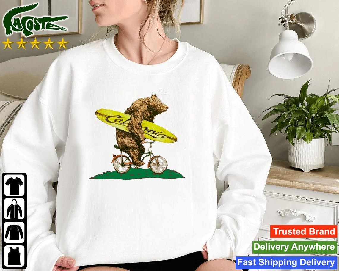 Bear Cycling California Love Sweatshirt