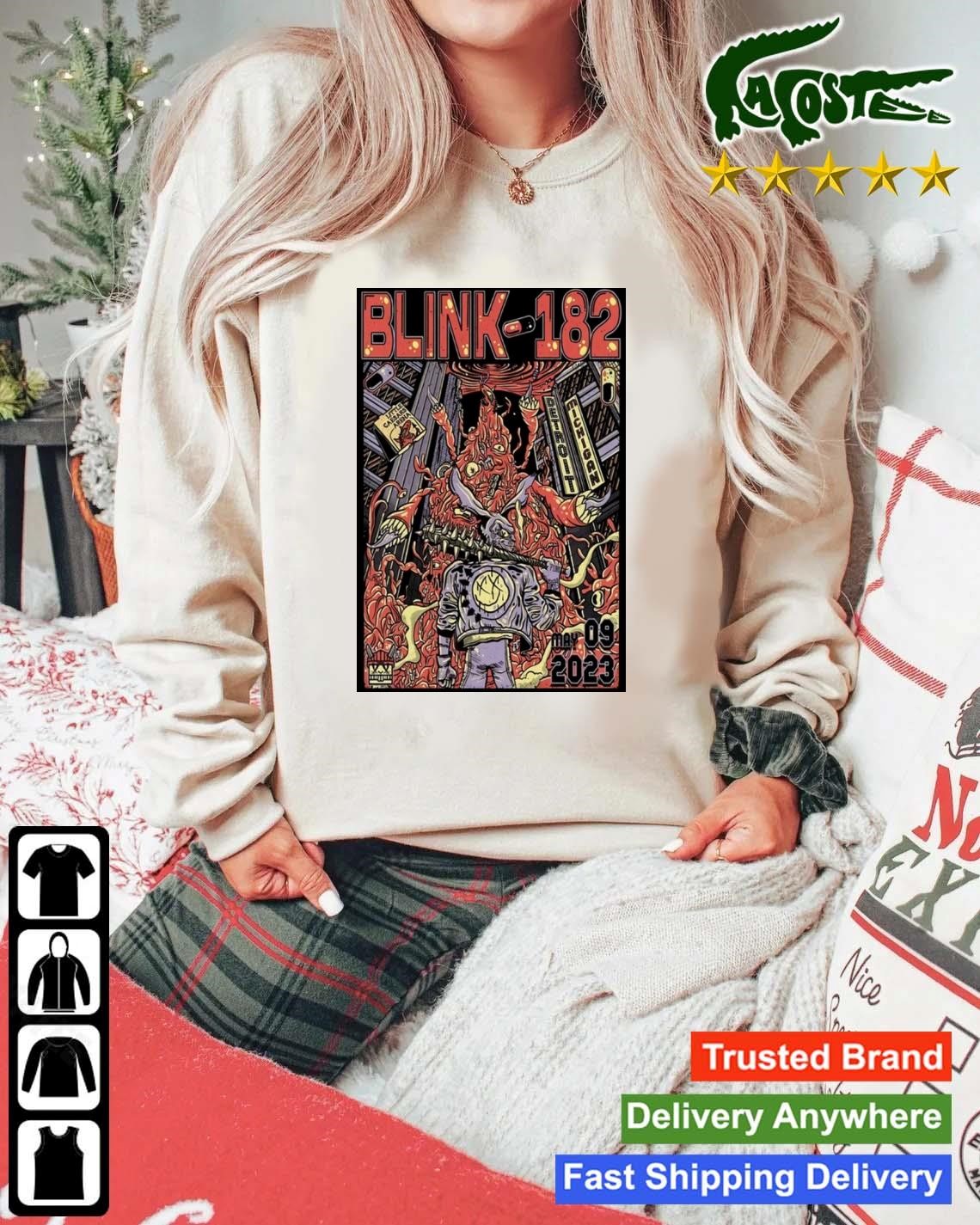 Blink-182 Event Detroit Mi May 09 2023 Sweatshirt Mockup Sweater.jpg