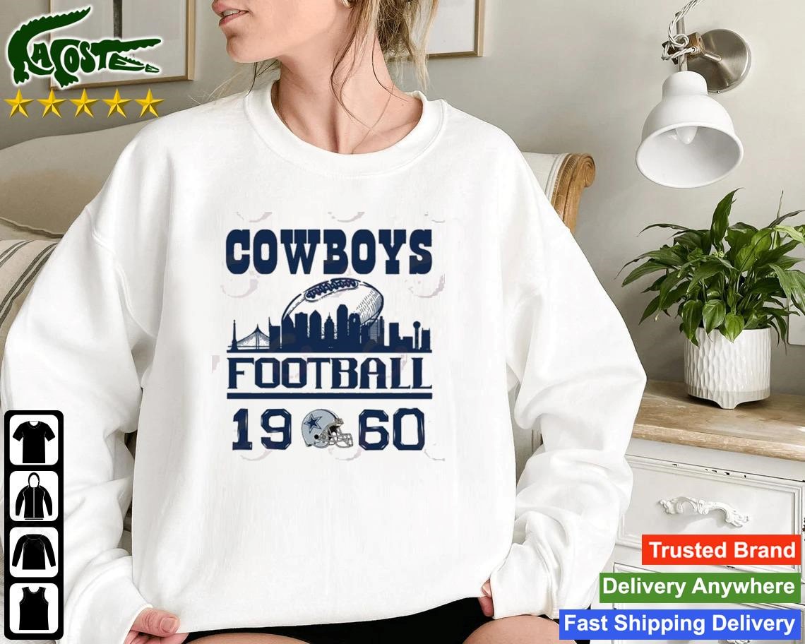 Dallas Cowboys Football 1960 Skylines Sweatshirt