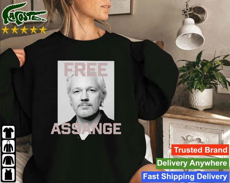 Kari Lake Wearing Free Assange Sweatshirt