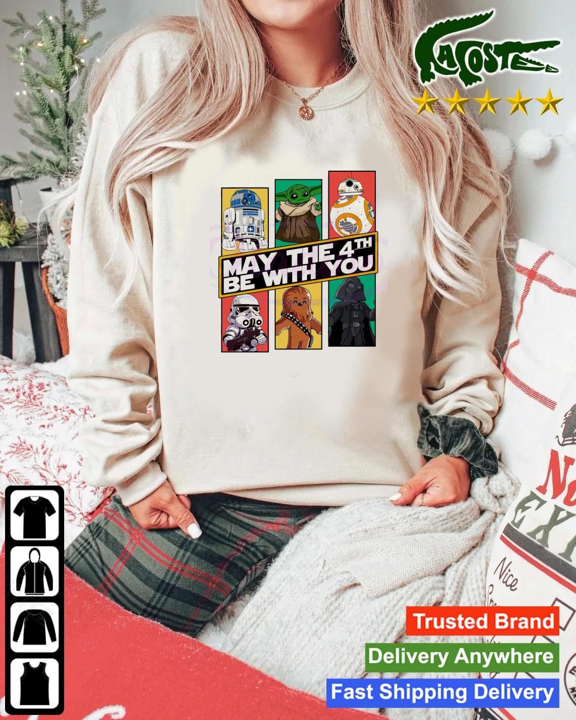 May The 4th Be With You Disney Family Trips Sweatshirt Mockup Sweater.jpg