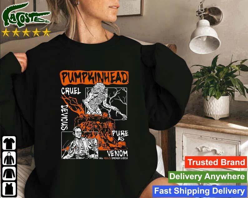 Official Illustrated Cruel Panels Pumpkinhead Sweatshirt