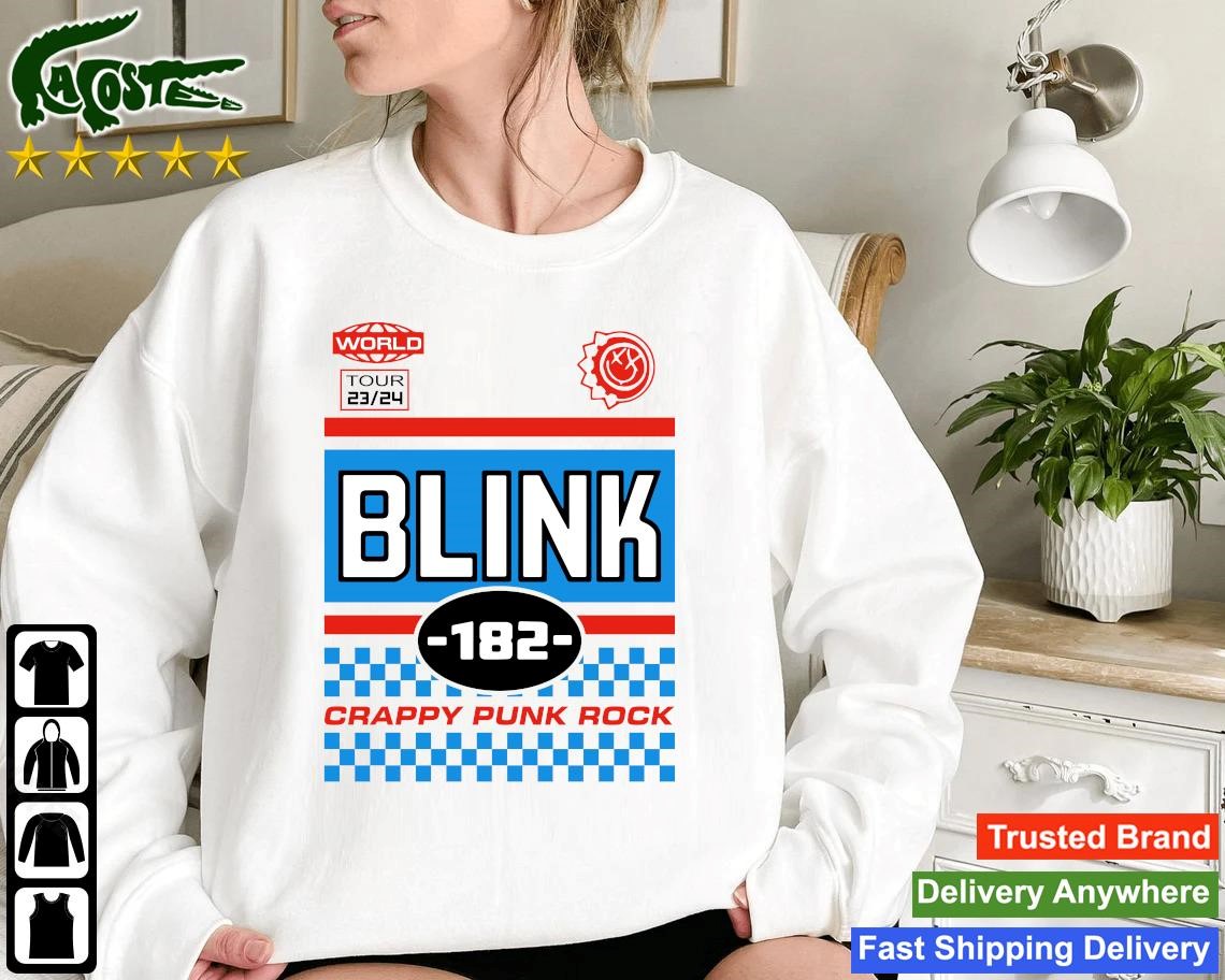 Original 2023-2024 Blink-182 Crappy Punk Rock Sweatshirt
