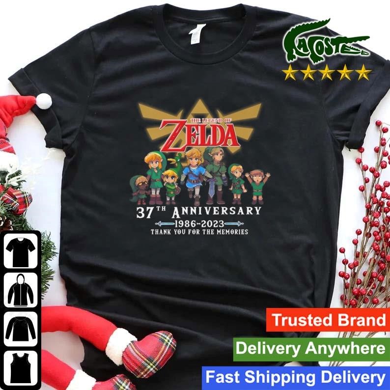 The Legend Of Zelda 37th Thank You For The Memories Signatures Sweatshirt Shirt.jpg