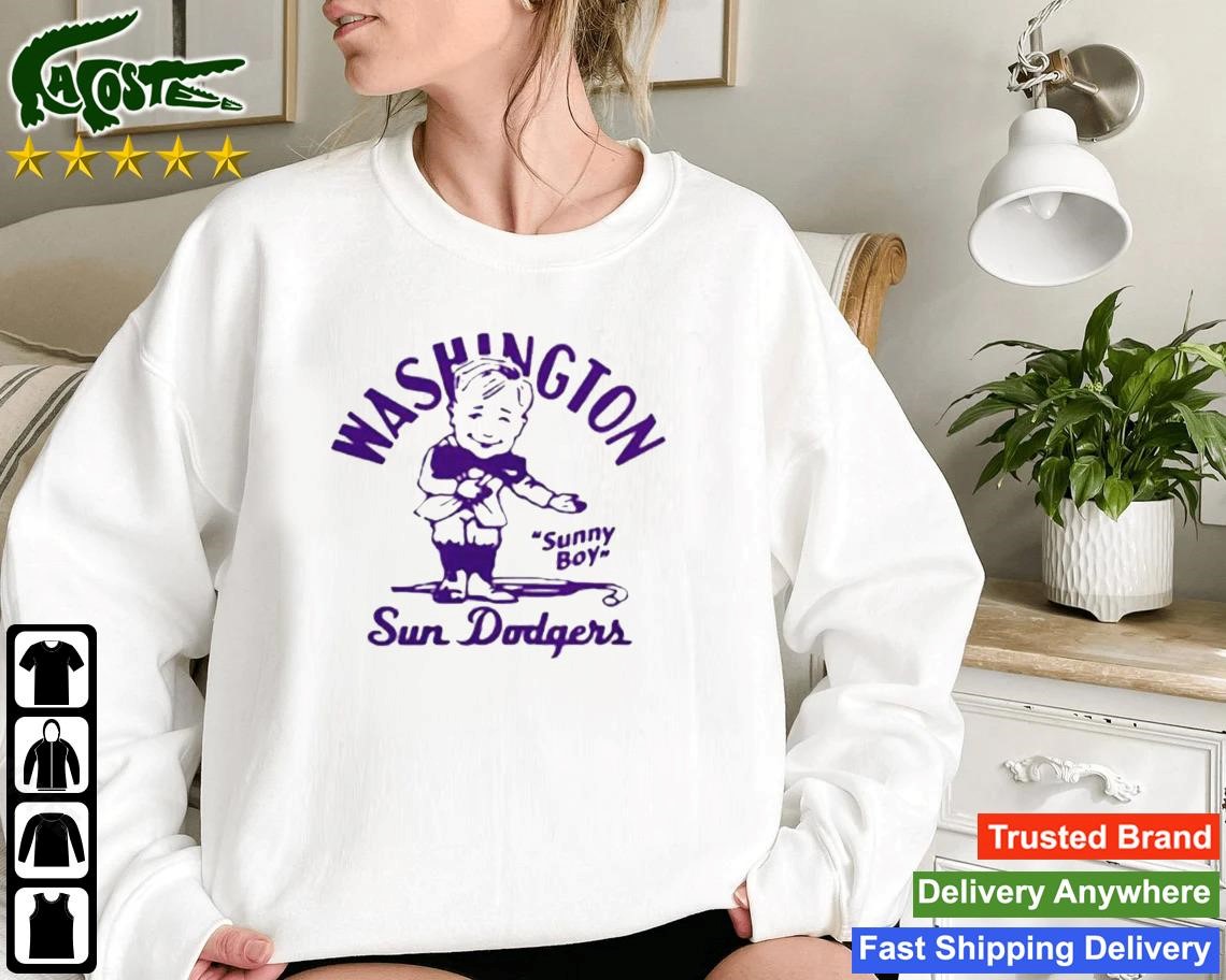 Washington Huskies Sun Dodgers Vintage Sweatshirt