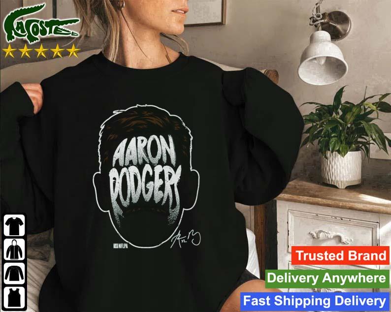 Aaron Rodgers New York J Player Silhouette Signature Sweatshirt