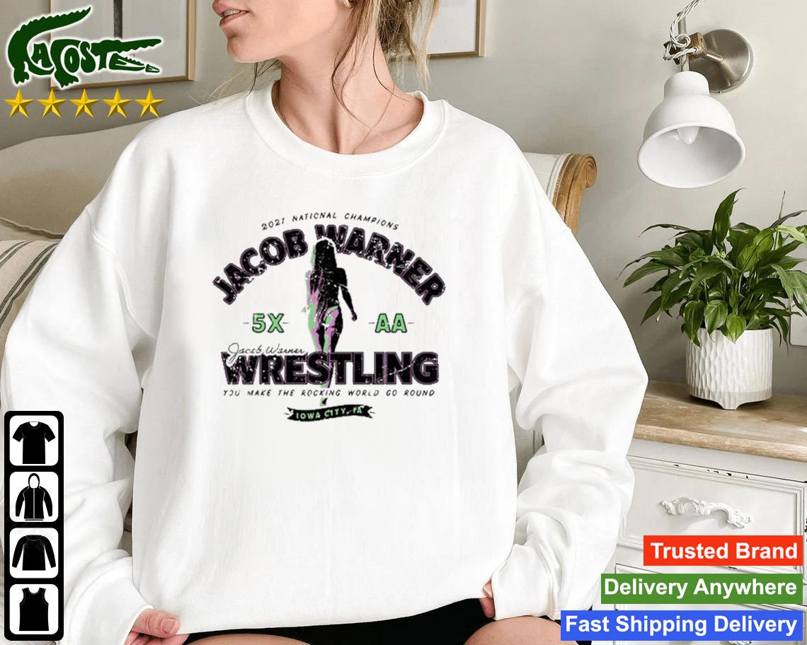 Abe Assad Jacob Warner Wrestling Iowa City Ia 2023 Sweatshirt