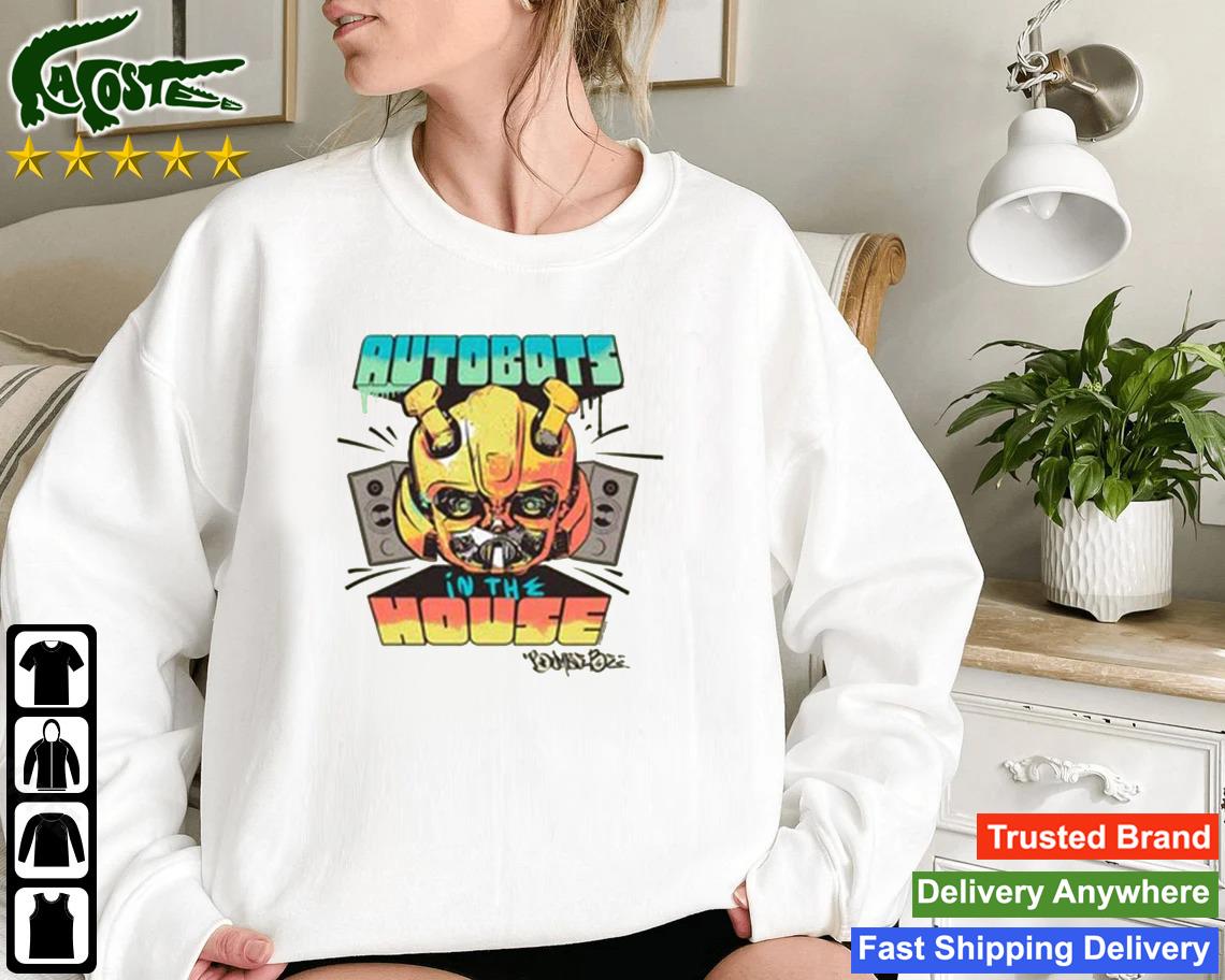 Autobots In The House Transformers Natural Sweatshirt