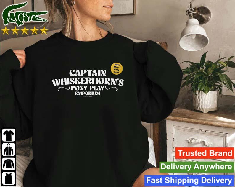 Captain Whiskerhorn's Pony Play Employee Sweatshirt