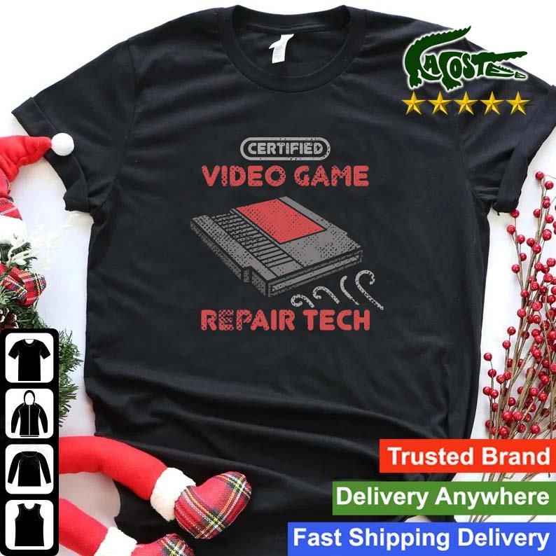 Certified Video Game Repair Tech Sweats Shirt