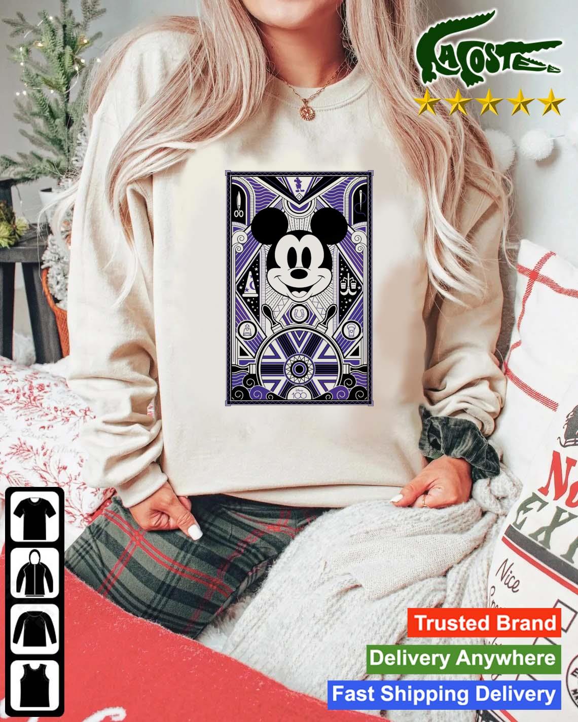 Disney100 Mickey Mouse Icons Poster Sweats Mockup Sweater