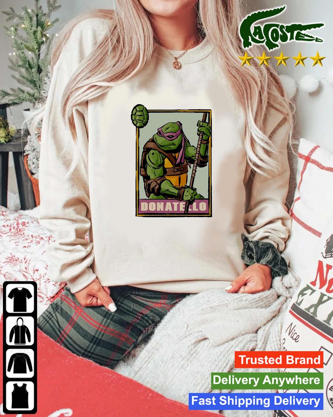Donatello Turtle Ninja Sweats Mockup Sweater