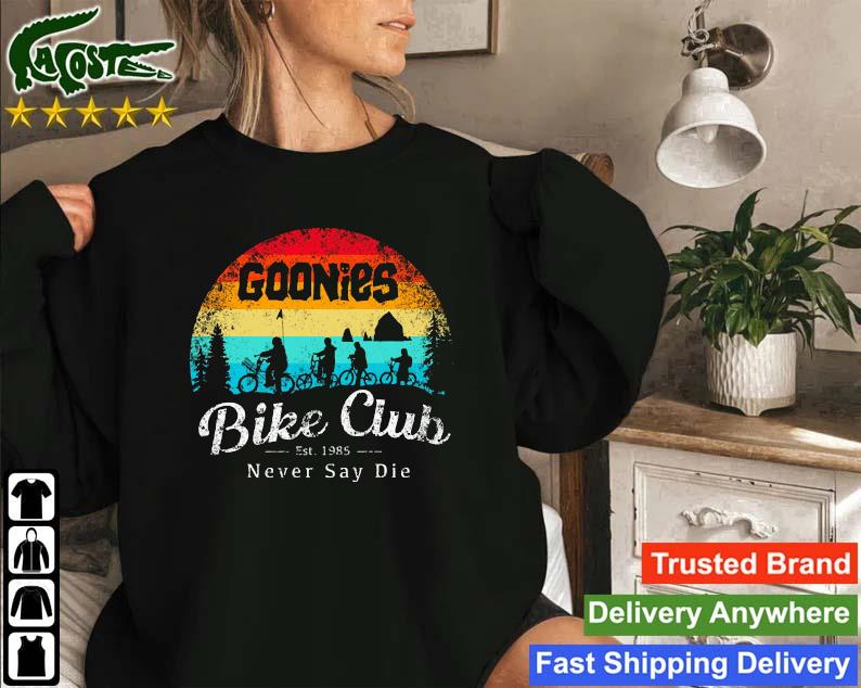 Goondocks Bike Club Est 1985 Never Say Die Vintage Sweatshirt