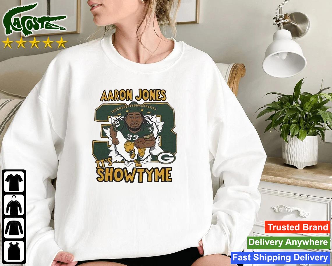 Green Bay Packers #33 Jones It's Showtyme Sweatshirt