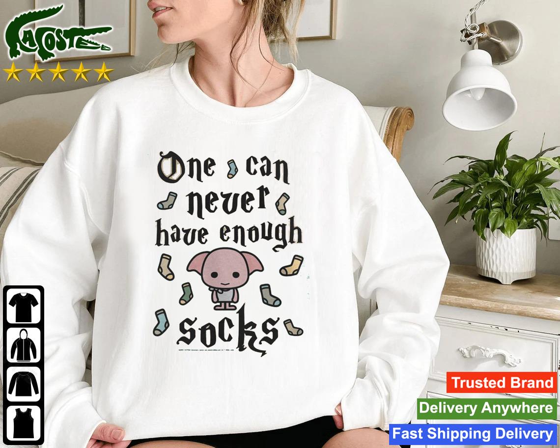 Harry Potter One Can Never Have Enough Socks Sweatshirt
