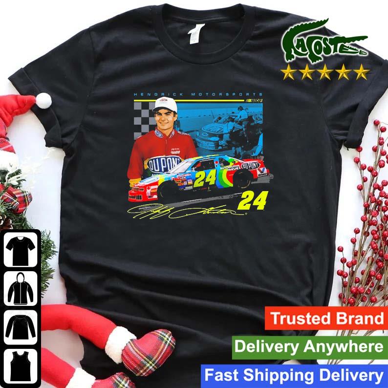 Jeff Gordon Hendrick Motorsports Team Collection Legends Car Signature Sweats Shirt