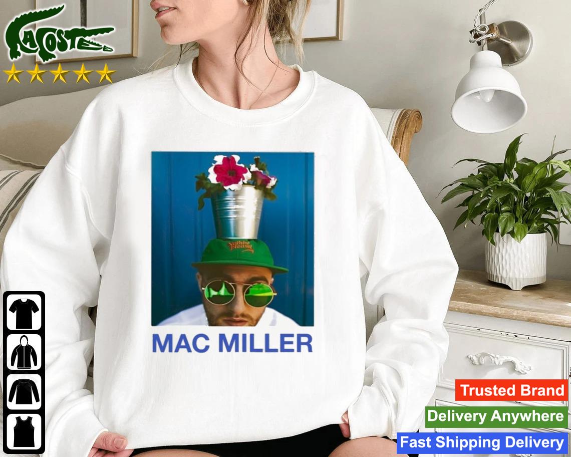 Just A Poor Boy Mac Miller Flower Sweatshirt