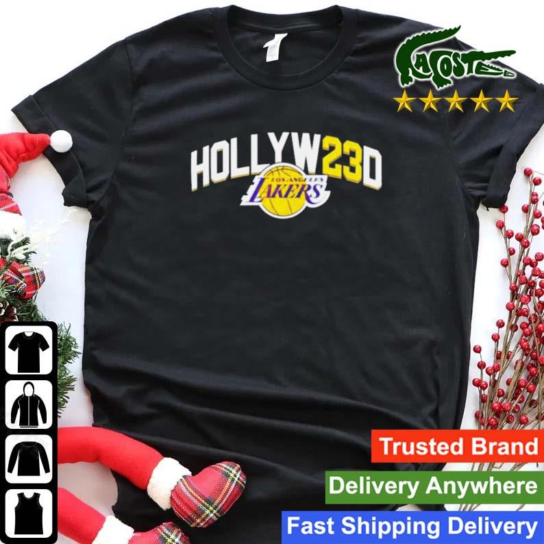 Los Angeles Lakers Lebron James Hollyw23d Sweats Shirt