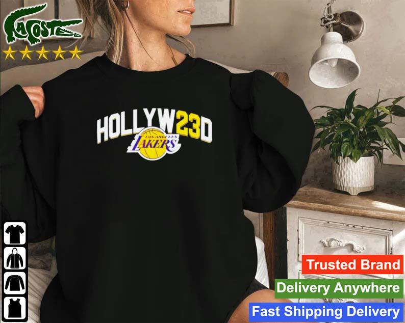 Los Angeles Lakers Lebron James Hollyw23d Sweatshirt