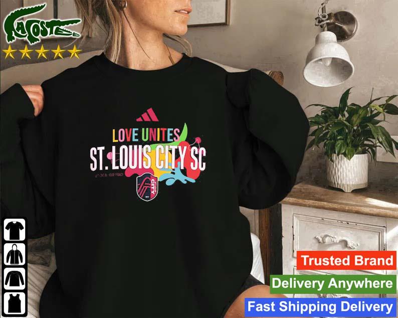 Love Unites St Louis City Sc Fc Logo Sweatshirt