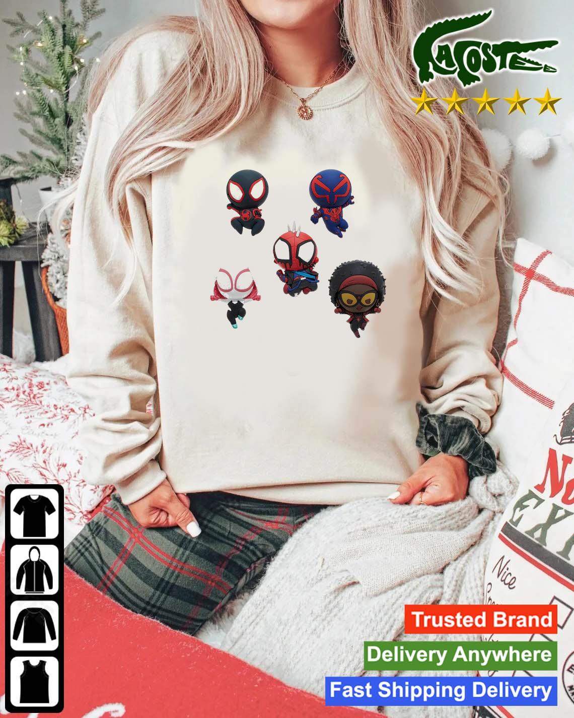 Marvel Spider-man Across The Spider-verse Character Blind Bag Magnet Sweats Mockup Sweater